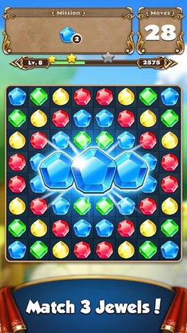 Screenshot 3: Jewel Castle - Match 3 Puzzle