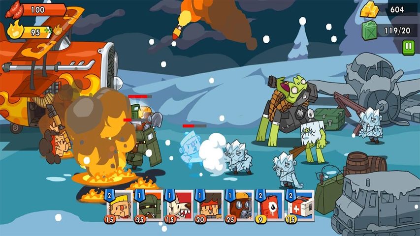 Screenshot 1: Zombie Defense 2: Offline TD Games