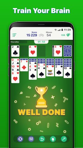 Screenshot 4: Classic Solitaire/Klondike cards game