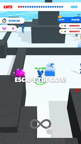 Screenshot 1: Cat and Mouse .io