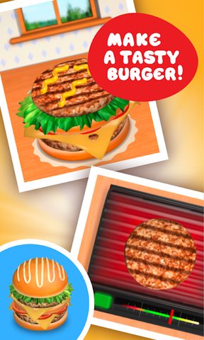 Screenshot 2: Burger Deluxe - Cooking Games