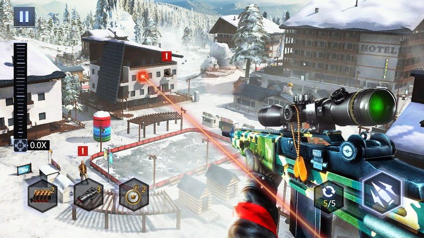 Screenshot 9: Sniper Offline - 3D FPS Shooti