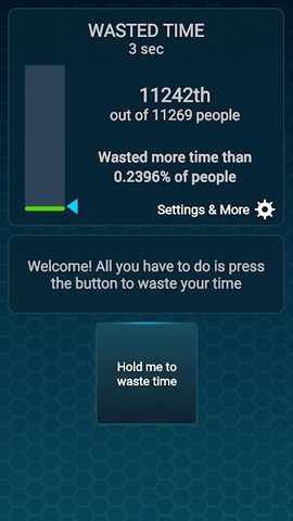 Screenshot 1: Wasted Time