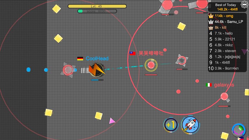 Screenshot 20: piupiu.io- tank io game online