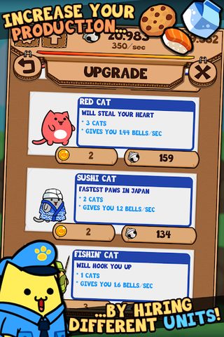 Screenshot 2: Kitty Cat Clicker - Hungry Cat Feeding Idle Game