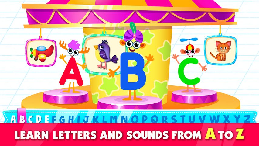 Screenshot 9: Bini ABC games for kids! Preschool learning app!