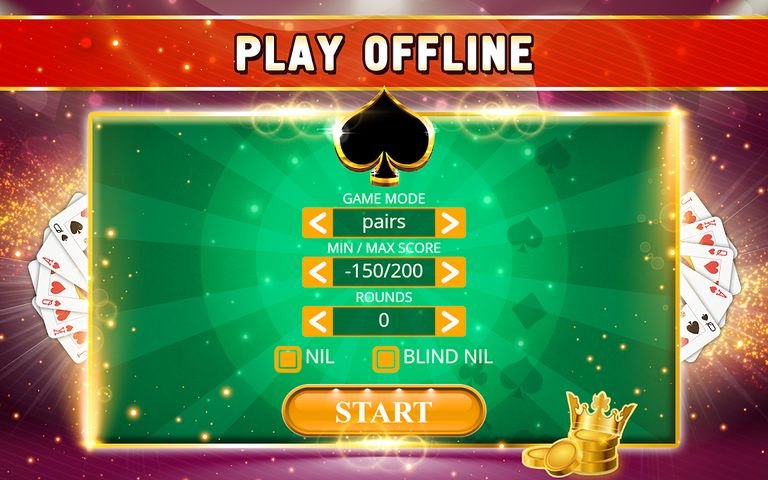 Screenshot 9: Spades Offline - Single Player