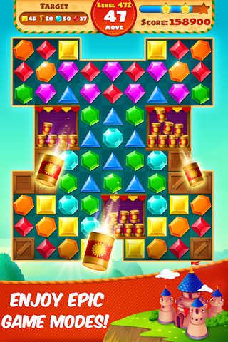 Screenshot 5: Jewel Empire : Quest & Match 3 Puzzle
