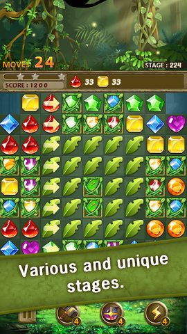 Screenshot 6: Jewels Jungle : Match 3 Puzzle