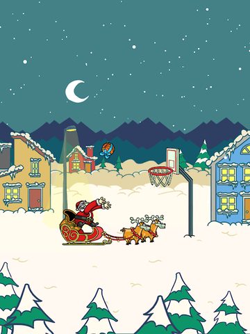 Screenshot 7: Slam Dunk Santa