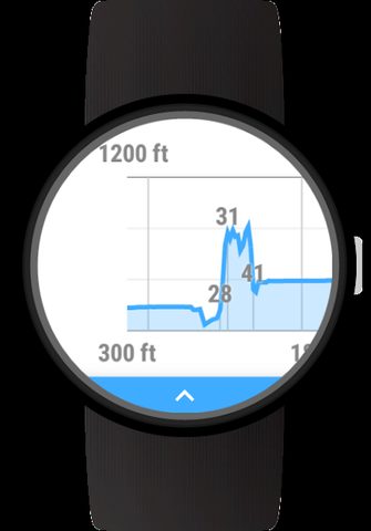 Screenshot 2: Altimeter for Wear OS (Android Wear)