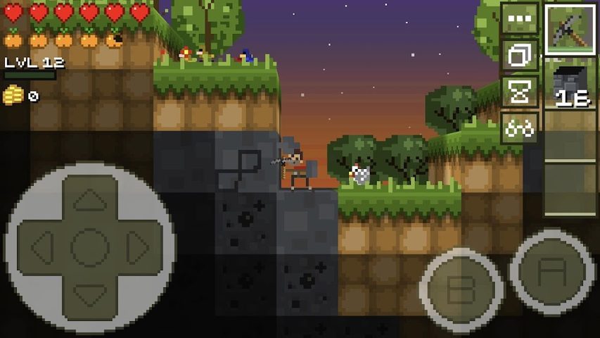 Screenshot 1: LostMiner: Build & Craft Game