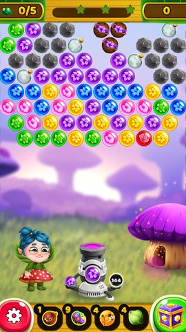 Screenshot 7: Bubble Shooter - Flower Games