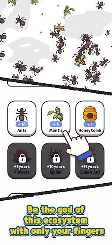 Screenshot 2: Ants and Mantis
