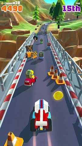 Screenshot 6: Blocky Racer - Endless Racing