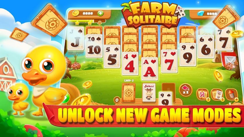 Screenshot 3: Solitaire Idle Farm