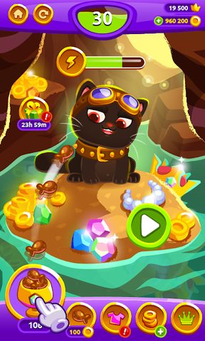 Screenshot 4: Bubbu Jewels - Merge Puzzle