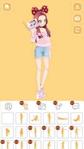 Screenshot 1: Styling Girl - 3D Dress Up Game