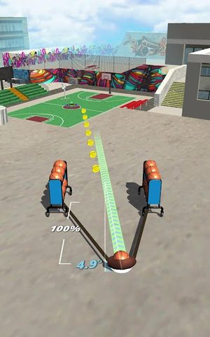 Screenshot 15: Slingshot Basketball!
