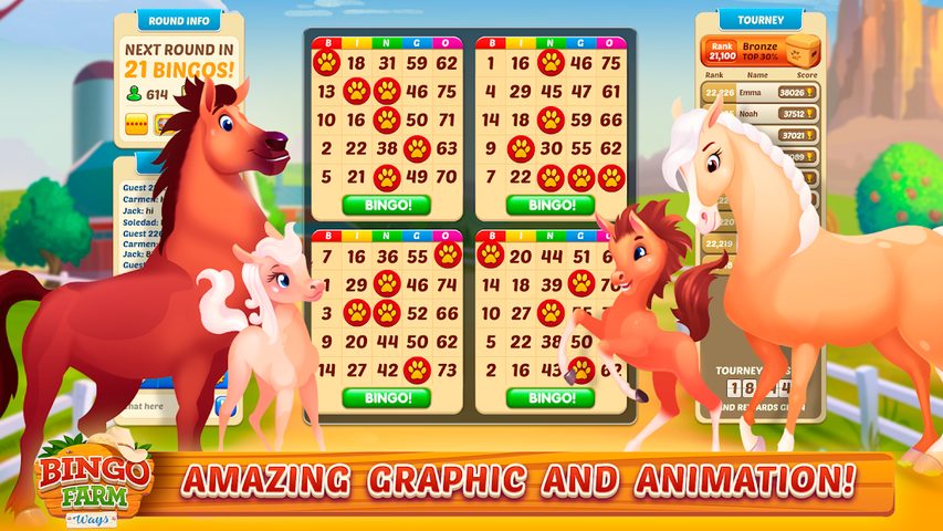 Screenshot 1: Bingo Farm Ways: Bingo Games