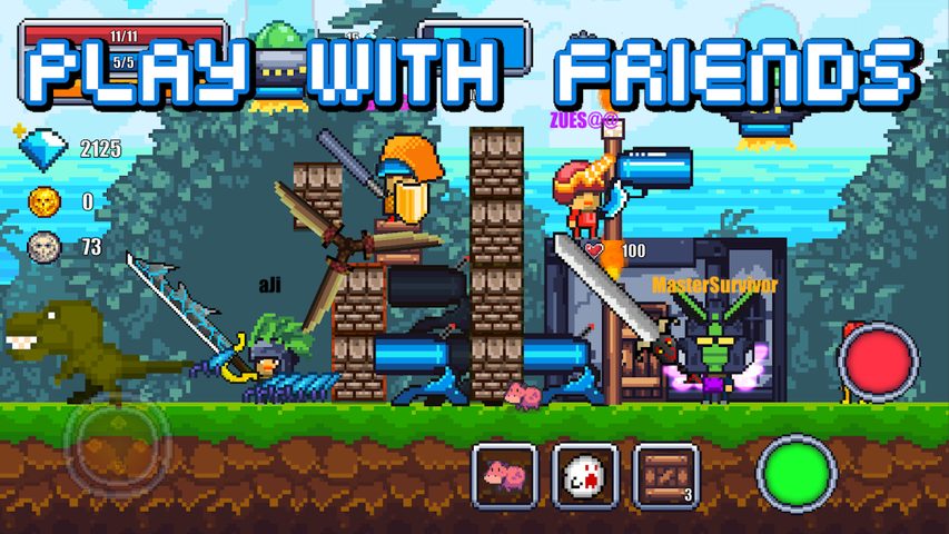 Screenshot 17: Pixel Survival World - Online Action Survival Game