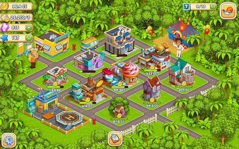 Screenshot 20: Idle Cartoon City - coin day