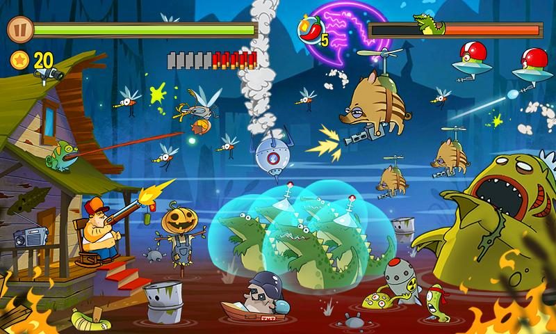 Screenshot 4: Swamp Attack