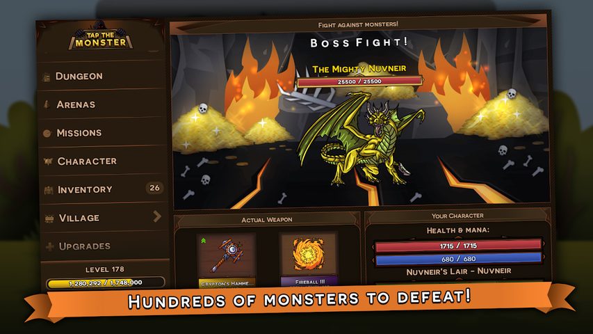 Screenshot 24: Tap the Monster - Medieval RPG Clicker