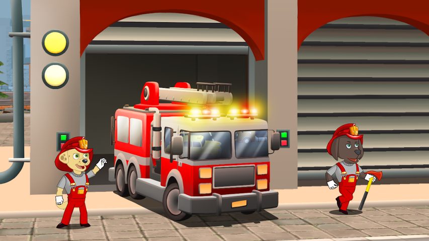 Screenshot 4: Kids racing. Puppy patrol