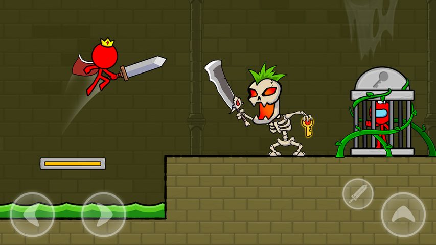 Screenshot 1: Red Stickman : Animation vs Stickman Fighting