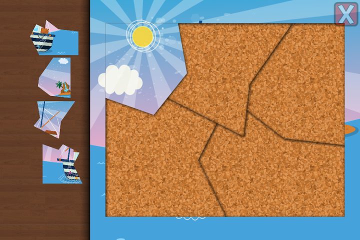 Screenshot 8: Trains Jigsaw Puzzles for Kids
