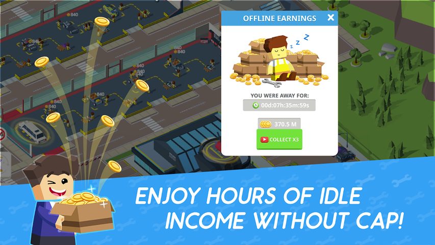 Screenshot 5: Idle Mechanics Manager