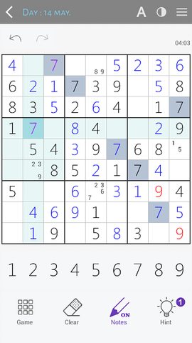 Screenshot 4: Sudoku classic