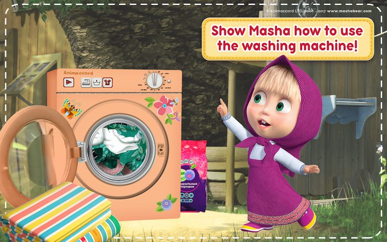 Screenshot 21: Masha and the Bear: House Cleaning Games for Girls