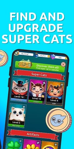 Screenshot 6: Merge Cats: Earn Crypto Reward