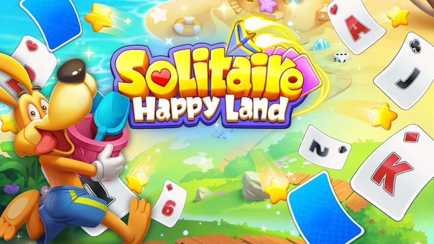 Screenshot 1: Solitaire TriPeaks Happy Land