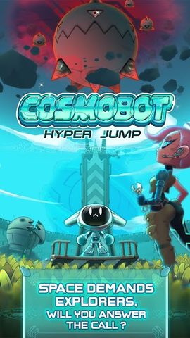 Screenshot 1: Cosmobot - Hyper Jump