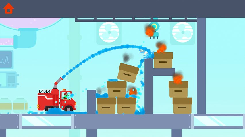 Screenshot 16: Dinosaur Fire Truck: for kids
