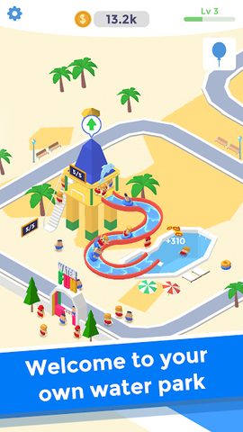 Screenshot 1: Idle Aqua Park