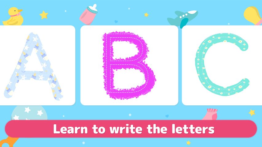 Screenshot 12: Coloring babies for kids - Cute baby drawing book