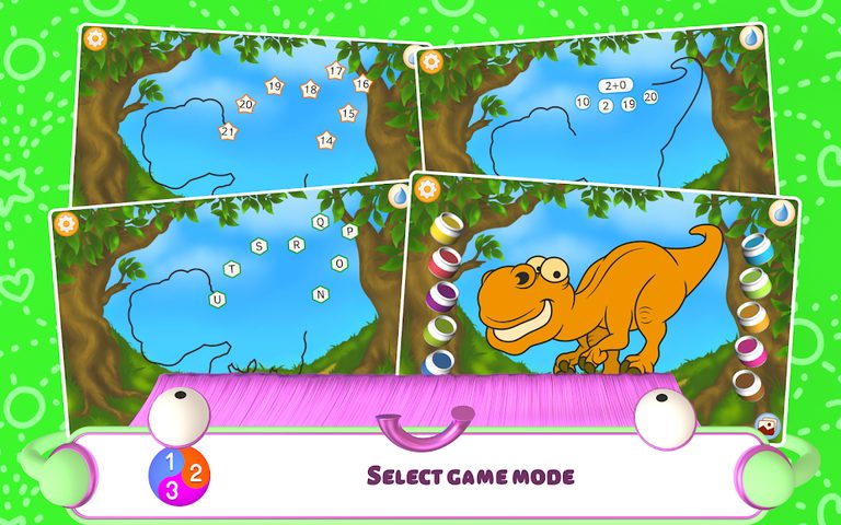 Screenshot 10: Connect the Dots  - Dinosaurs