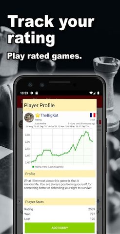 Screenshot 3: Play Chess on RedHotPawn