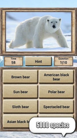 Screenshot 2: Animal Kingdom - Quiz Game