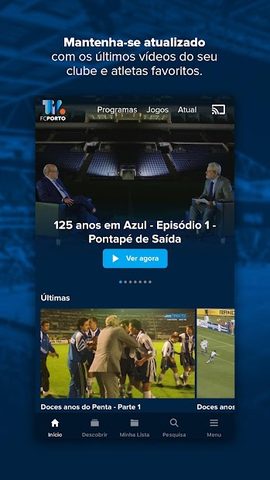 Screenshot 1: FC Porto TV