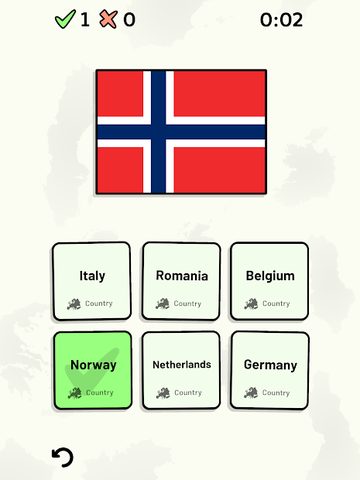 Screenshot 8: Countries of Europe Quiz