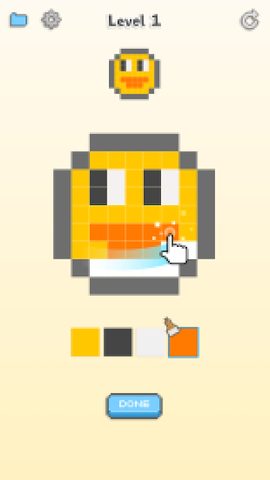 Screenshot 2: Pixel Paint!