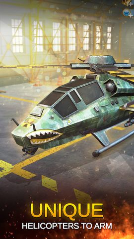 Screenshot 1: Gunship War: Helicopter Battle