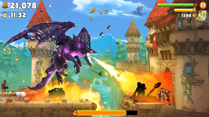 Screenshot 1: Hungry Dragon