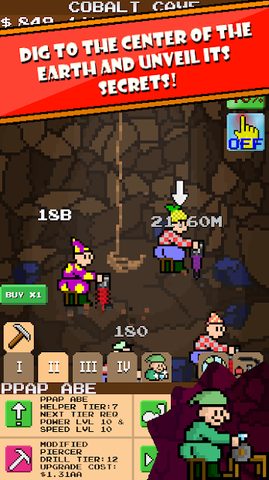 Screenshot 3: Dig Away! - Idle Clicker Mining Game
