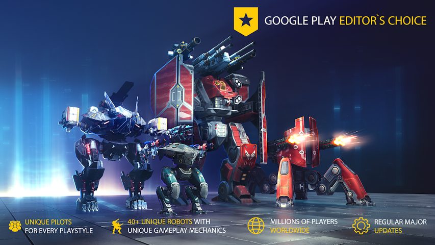 Screenshot 1: War Robots Test